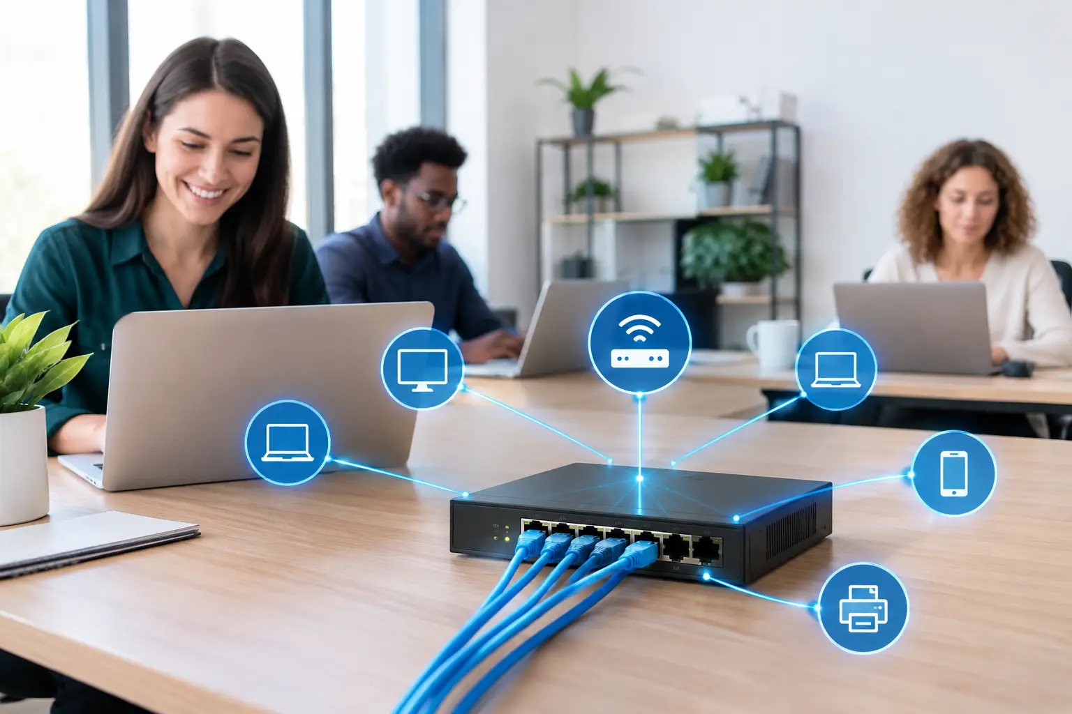 Small Office Network Example for Growing Teams